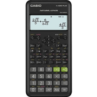 CASIO FX-82ESPLUS-2 SCIENTIFIC CALCULATOR, 252 FUNCTIONS, 77X162MM, BLACK BOX