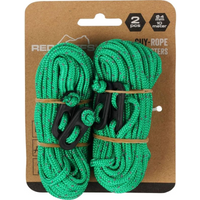 TOURIST ROPE TENSION FOR TENTS 2 PCS REDCLIFFS GREEN