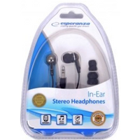 Esperanza EH125 headphones (in-ear; NO; black
