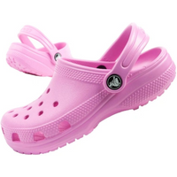 Crocs Classic children's clog sandals, fashionable pink, comfortable, lightweight