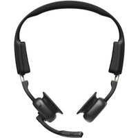 Shokz OpenMeet Wireless Over-Ear Headphones, Black