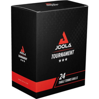 JOOLA TOURNAMENT TABLE TENNIS BALLS 3 STARS 24 PCS WHITE