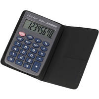Vector KAV VC-110III Pocket Calculator, 8-digit, 58x88mm, gray