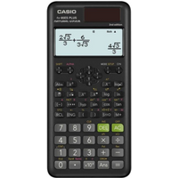 CASIO FX-85ESPLUS-2 B SCIENTIFIC CALCULATOR 252 FUNCTIONS, 77X162MM, CARDBOARD BOX, BLACK