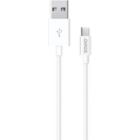 SAVIO CL-124 cable (Micro USB - USB 2.0 type A; 2m; white)