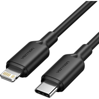 USB-C to Lightning Cable 3A 480Mbps 1m Black