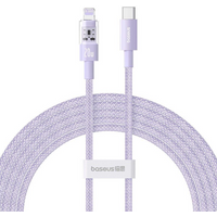 Baseus Gem USB C-IP Cable 20W 2m (Purple)