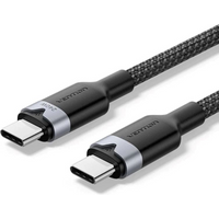 USB-C to USB-C 2.0 PD 3.1 Vention Cable 5A 240W 2m Black