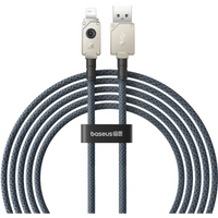 Baseus Unbreakable USB-IP Cable 2.4A 2m (White)