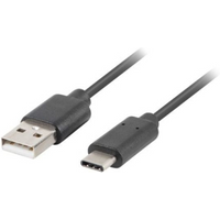 Lanberg QC 3.0 Cable CA-USBO-20CU-0010-BK (USB 2.0 Type-A - USB Type-C; 1m; black)