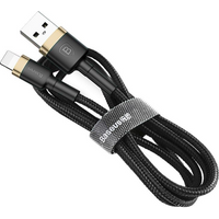 BASEUS USB/LIGHTNING CAFULE CABLE 2.4A 1M GOLD-BLUE
