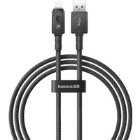 Baseus Unbreakable USB-IP Cable 2.4A 2m (Black)