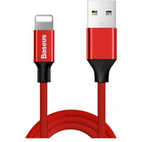 Baseus Yiven CALYW-A09 Cable (USB 2.0 - Lightning; 1.8m; red)