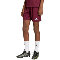 adidas Entrada 26 burgundy kids' shorts JZ6527