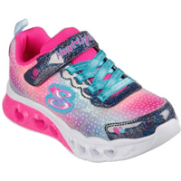 Skechers S-Lights Flutter Heart Lights - Simply Love 302315L-NVMT Navy/Multi