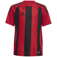 adidas Striped 24 Kids T-Shirt Red and Black IW2131