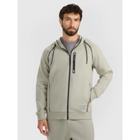 Men's zip-up hooded sweatshirt 4F 4FRAW25TSWSM2456-47S