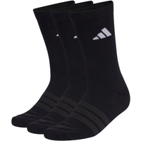 adidas Cushioned Sportswear Crew 3P Socks Black KC9626