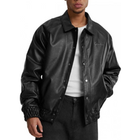 Karl Kani Star Full Pu College Jacket M 60750004