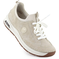 Rieker 44562-62 comfortable beige women's shoes
