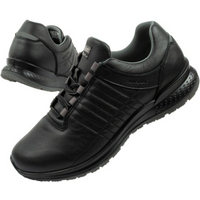 Grisport men's Nero avon leather sports shoes black comfortable lightweight