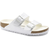 Birkenstock Arizona Birko-Flor Regular Women's/Men's Flip-Flops for Wide Feet for Summer White (1019061)