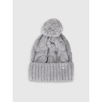 Women's winter hat with wool 4F 4FRAW25ACAPF0724-27M