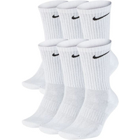 Nike Everyday Cushioned Crew Socks - 6-Pack (SX7666-100)
