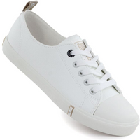 Women's low-top sneakers, eco-leather, white, Big Star TT274023
