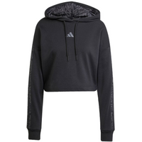 adidas Essentials 3 Stripes Print French Terry Hoodie W JC6244