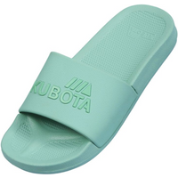 Basic plain sage pool flip-flops KUBKBB-SS24-02-17