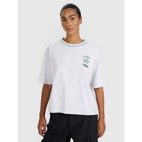 Women's oversize printed T-shirt 4F 4FRSS25TTSHF2979-26M