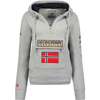 Geographical Norway 3/4 Gymclass Distri M WU1293H/GN B-Grey sweatshirt
