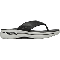 Skechers Go Walk Arch Fit San M 229022-BKGY Flip-Flops