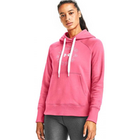 Under Armor Rival Fleece Metallic Hoodie W 1356 323 668 sweatshirt