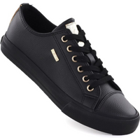 Women's low-top sneakers, eco-leather, white, Big Star RR274749