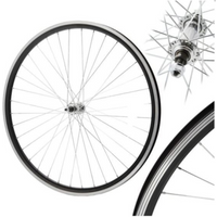 Wheel 26'' front cone O-black/P-silver