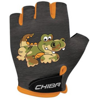 CHIBA COOL KIDS gloves black crocodile S