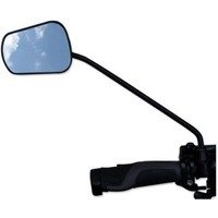 AJS PLUS long arm mirror black