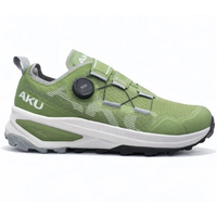 Aku men's trial trekking shoes Furiosa BOA Gore-tex Vibram fashionable green