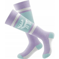 Qunature winter thermal socks purple 28-31