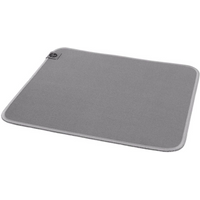 HP 100 Sanitizable Desk Mat Disinfectable Mouse Pad Gray 8X594AA