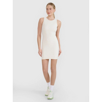 Women's ribbed knit mini dress 4F 4FRSS25TDREF188-11S