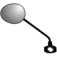 AJS short clamp mirror, black