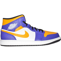 Air Jordan 1 MID Sneakers Los Angeles Lakers LA - DQ8426-517