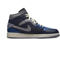 Men's Air Jordan 1 Mid SE Craft Obsidian Shoes - DR8868-400