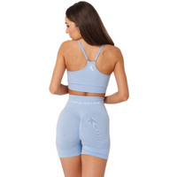 Carpatree Allure Women's Blue Sports Shorts - CP-ASS-BB