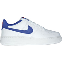 Nike Air Force 1 White/Deep royal blue women's shoes - CT3839-101