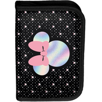PASO x Minnie Mouse black school pencil case without school accessories - DM23VV-P001BW