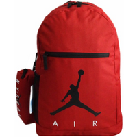 Air Jordan School Backpack Gym Red + Pencil Case - 9B0503-R78